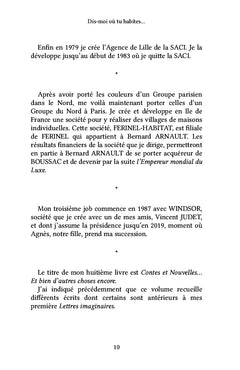 Dis-moi où tu habites...