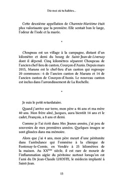 Dis-moi où tu habites...