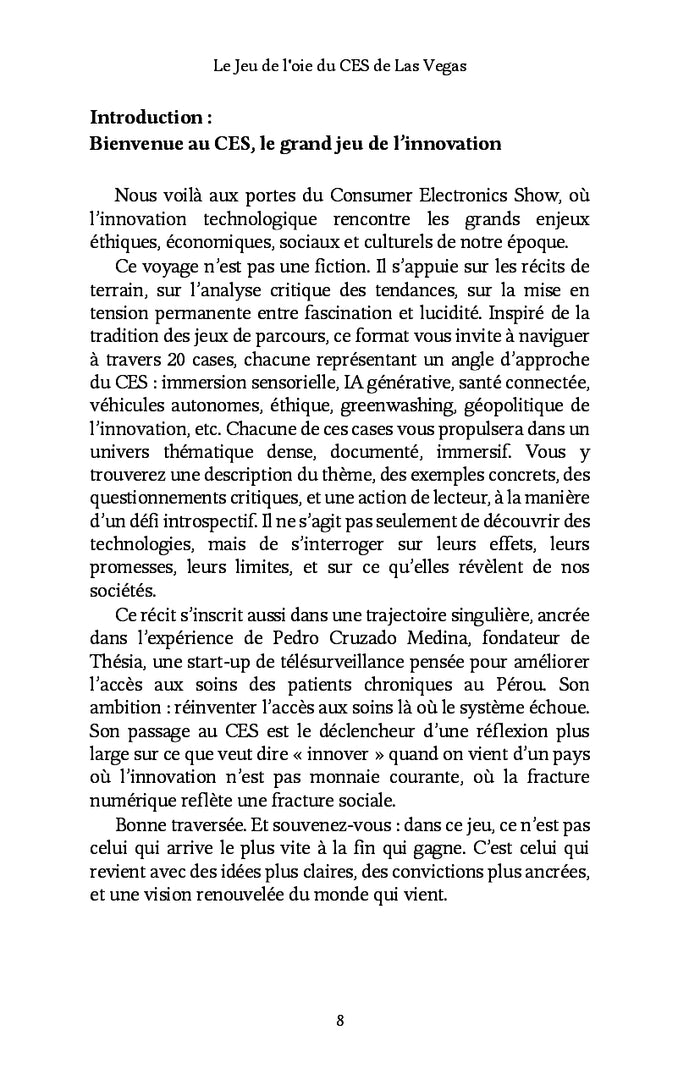 Le Jeu de l'oie du CES de Las Vegas