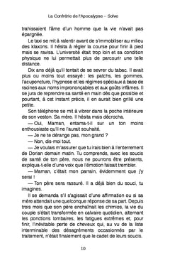 La Confrérie de l'Apocalypse, tome 1 : Solve