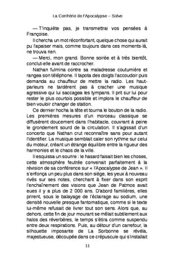 La Confrérie de l'Apocalypse, tome 1 : Solve