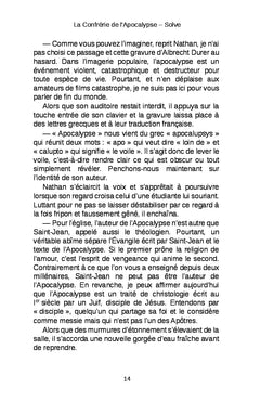 La Confrérie de l'Apocalypse, tome 1 : Solve