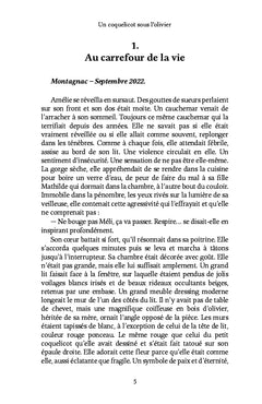 Un coquelicot sous l'olivier