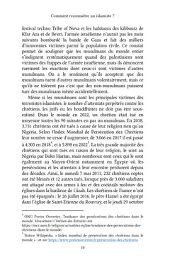 Comment reconnaître un islamiste ?