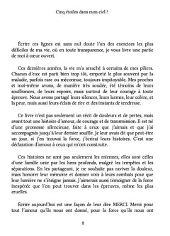 Cinq étoiles dans mon ciel