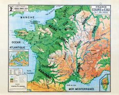 Les cartes murales de notre enfance