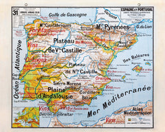 Les cartes murales de notre enfance