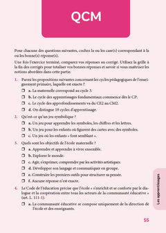 Concours ATSEM/ASEM - 100 Fiches et 1 000 QCM - 2026-2027