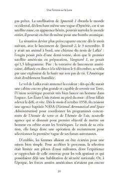 Une femme sur la Lune