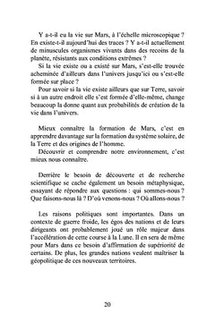 De la Lune à Mars