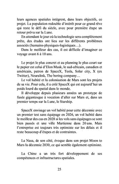 De la Lune à Mars