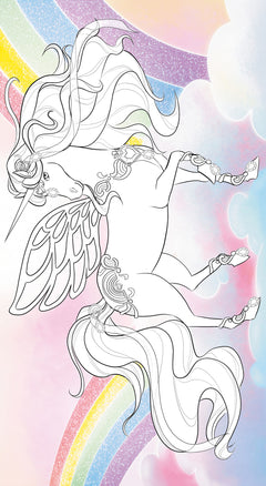 Strass et coloriages Licornes