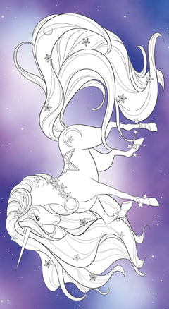 Strass et coloriages Licornes