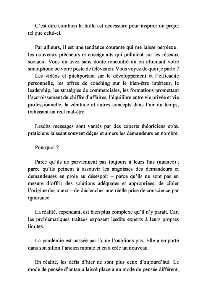 À l'écoute de son rythme