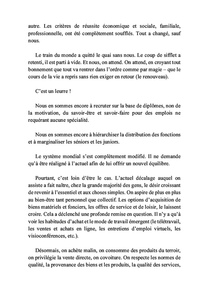 À l'écoute de son rythme