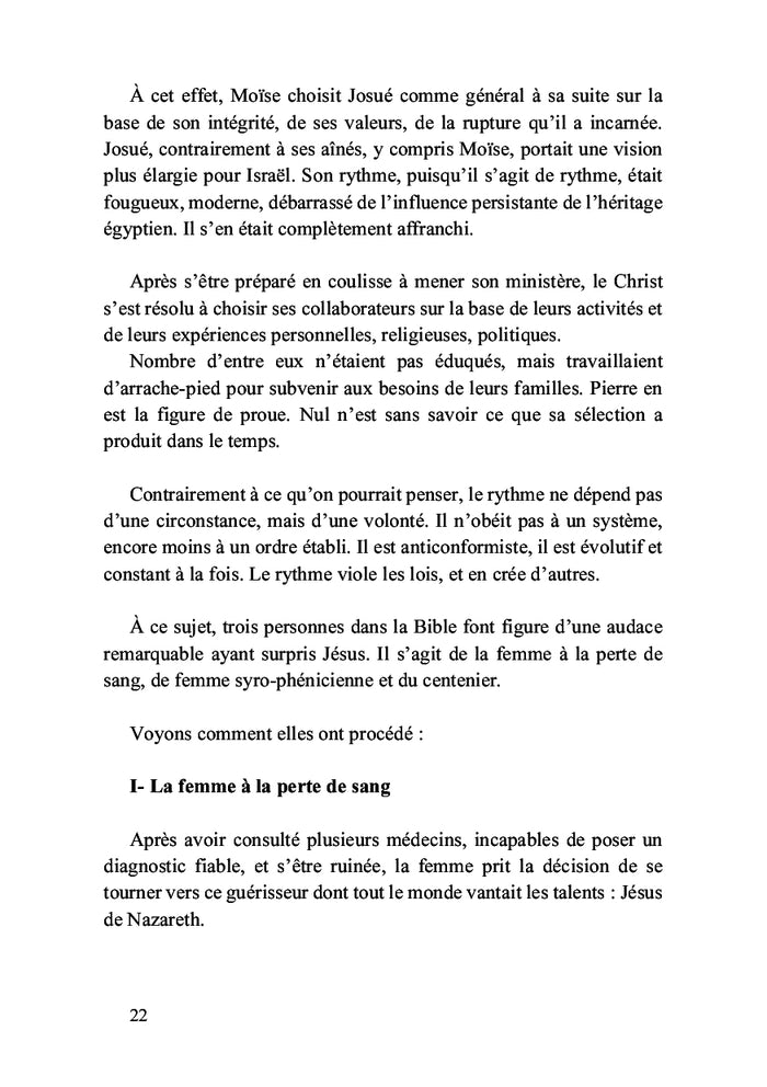 À l'écoute de son rythme