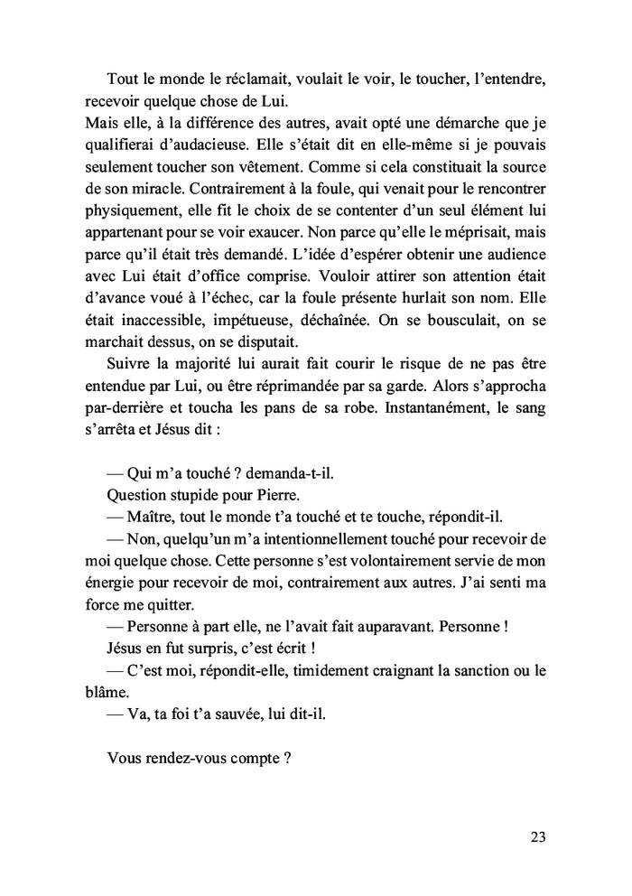 À l'écoute de son rythme