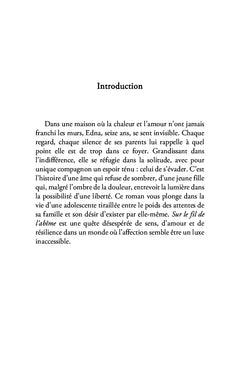 Sur le fil de l'abîme