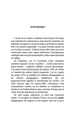 Guide pour les ministres de l'Éducation nationale