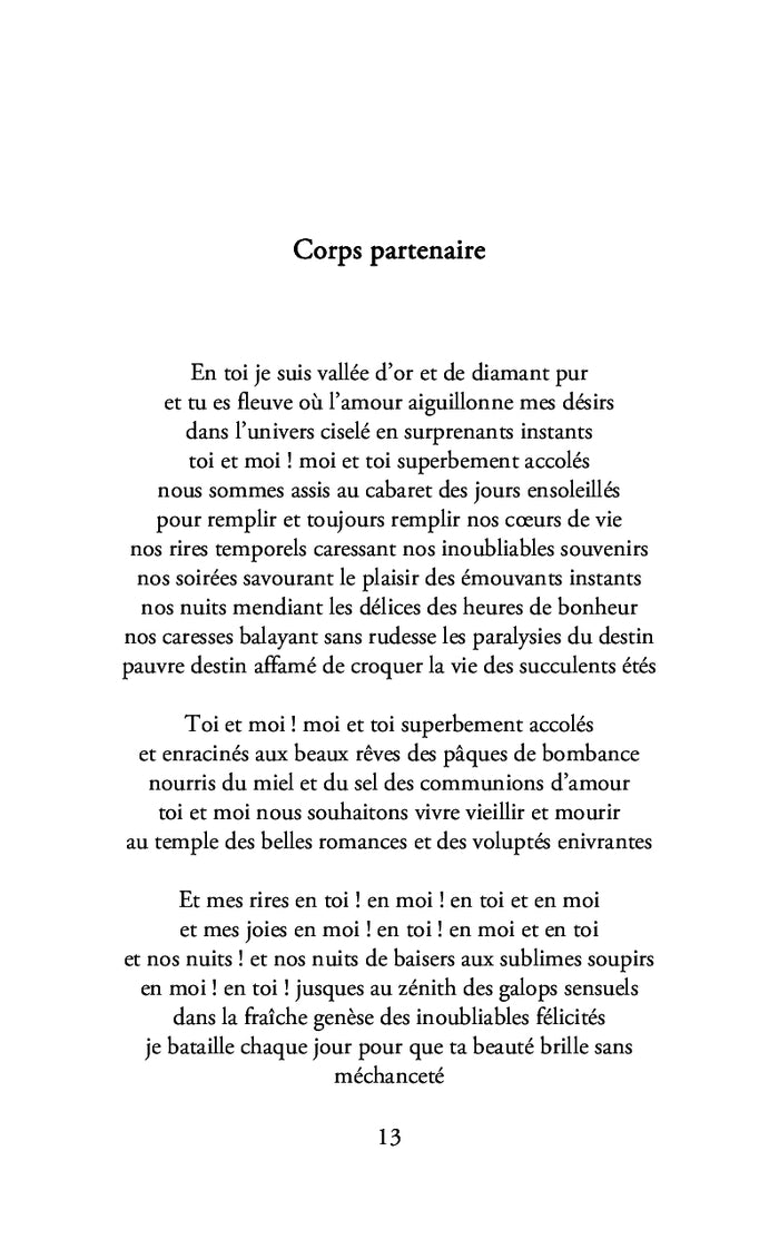 Ton corps est mon paradis