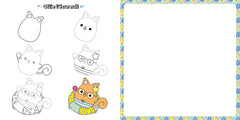 Mes petits amis - Mes dessins cosy