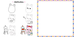 Mes petits amis - Mes dessins cosy