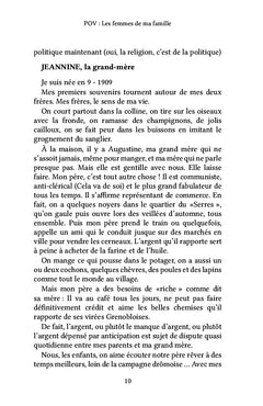 POV : Les femmes de ma famille