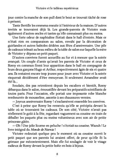 Victoire et le tableau mystérieux