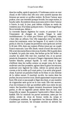 Ce que la mer efface