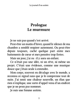 Le Journal d'un autiste