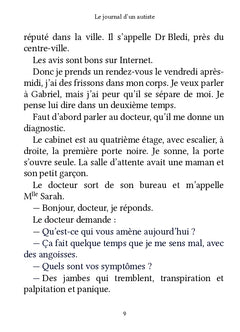 Le Journal d'un autiste