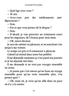 Le Journal d'un autiste