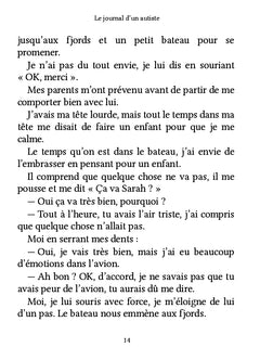 Le Journal d'un autiste