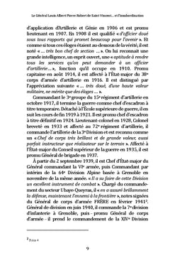 Le Général Louis Albert Pierre Robert de Saint-Vincent... et l'insubordination