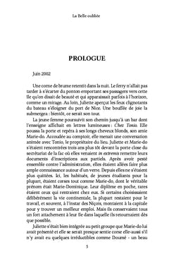 La Belle oubliée