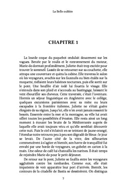 La Belle oubliée