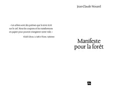 Manifeste pour la forêt
