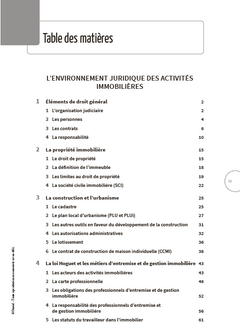 Droit de l'immobilier 2026