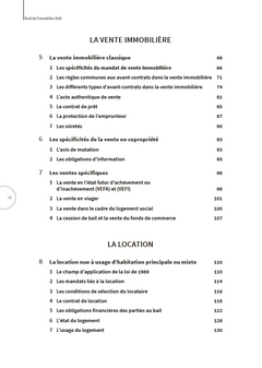 Droit de l'immobilier 2026