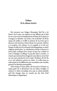 L'encre du silence stentorien