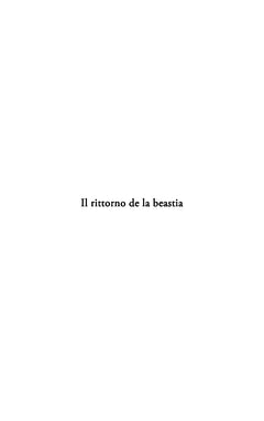 Le retour de la bête