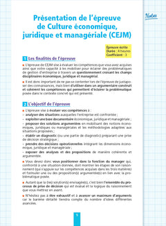 Objectif BTS - CEJM - 70 fiches efficaces pour bien réviser - 2026