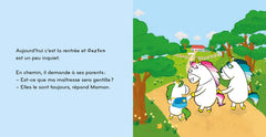 Gaston rentre à l'école