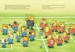 Mini-Loup champion de foot avec figurine