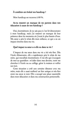Je sors du silence, c'est mon combat