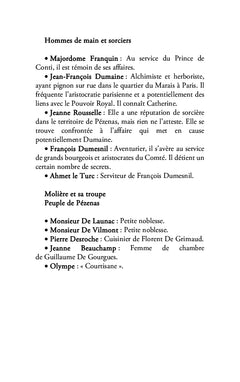 La petite affaire des poisons