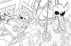 STITCH - Stitch à colorier - Vol. 3 - Disney
