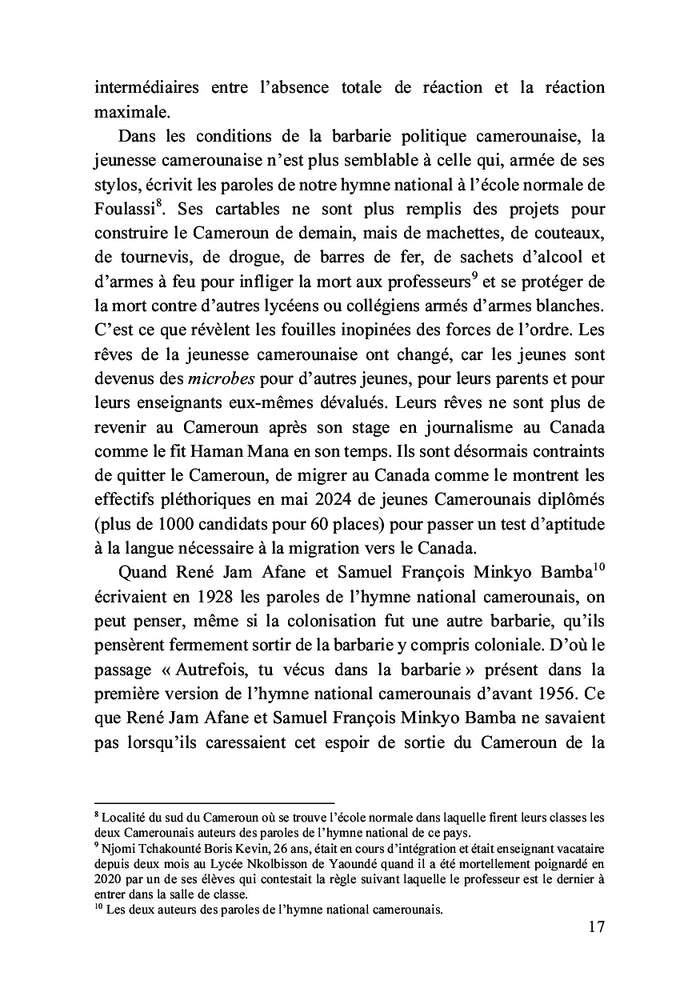 Le risque-candidat en politique africaine