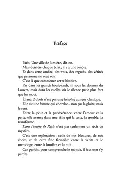 Dans l'ombre de Paris