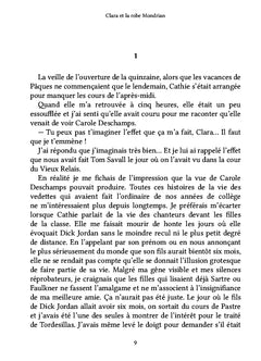 Clara et la robe Mondrian